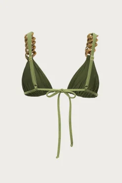 SAME Gold Chain Triangle Top- Under $100