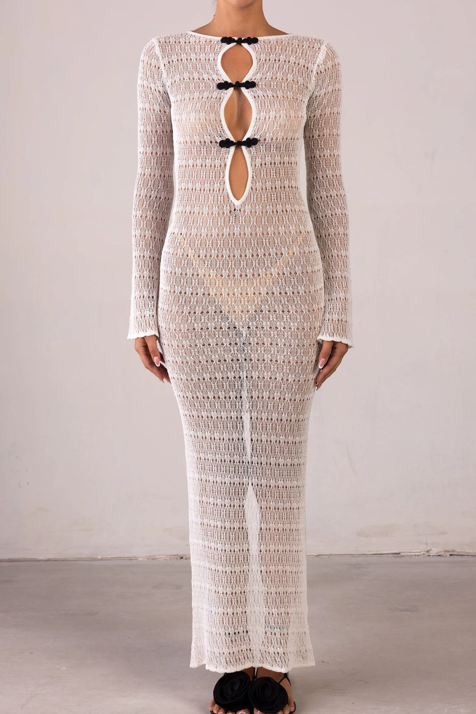 SAME Keyhole Crochet Dress- Dresses | Bridal