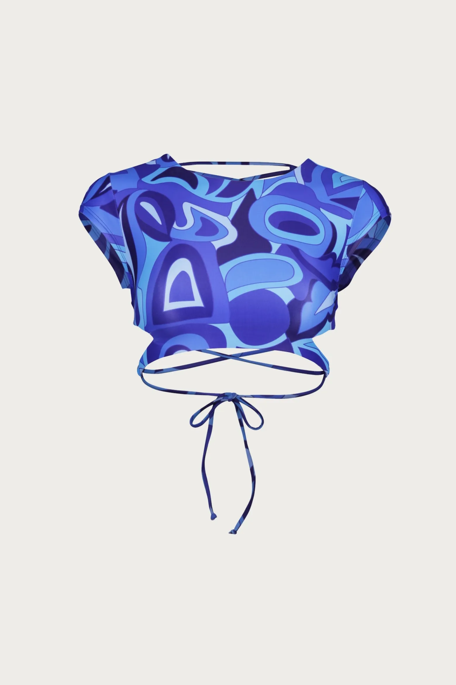 SAME Lace Up Crop Top- Under $100