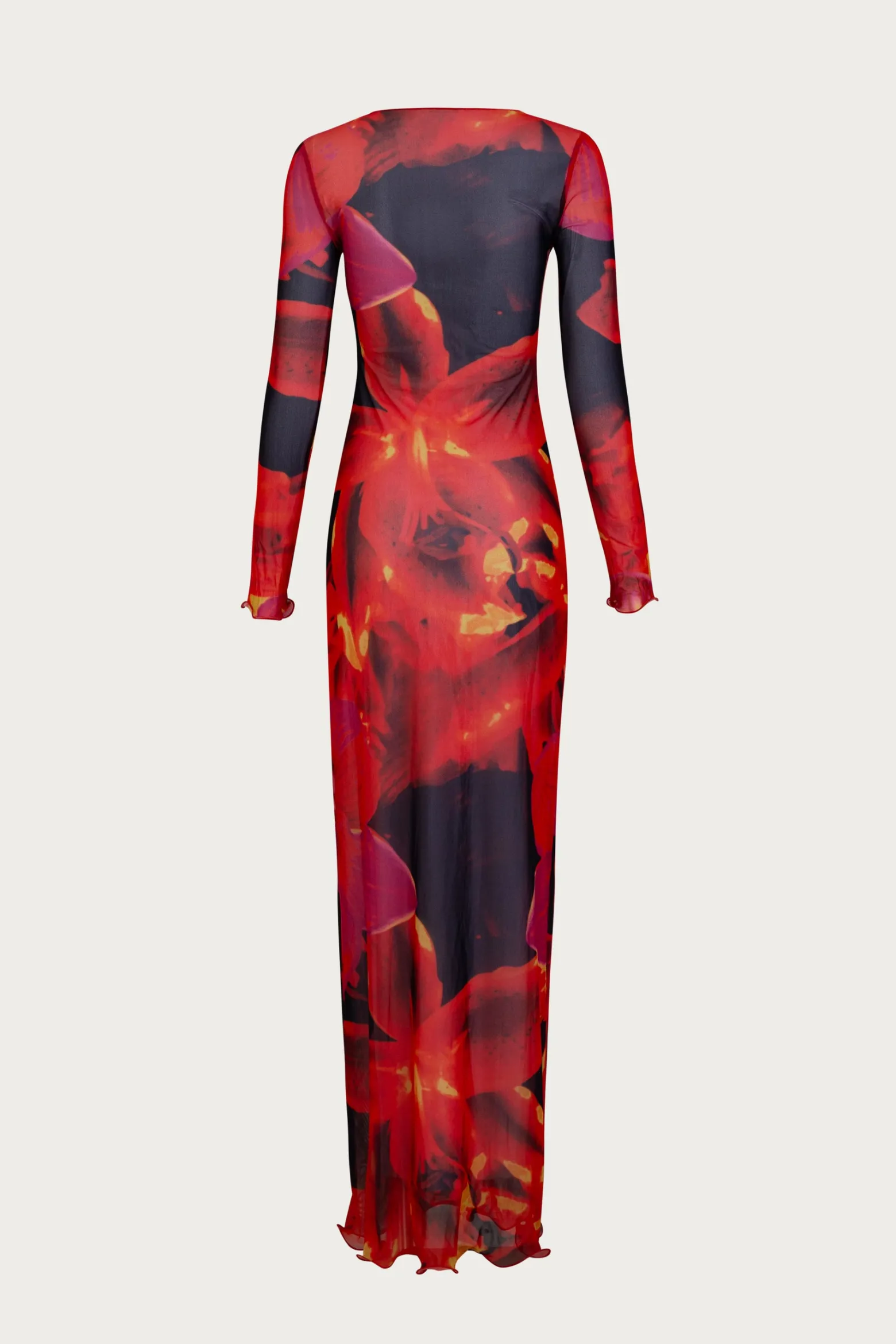 SAME Mesh Maxi Dress- Dresses