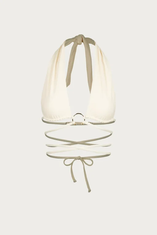 SAME Pierced Wrap Top- Under $100 | Bridal
