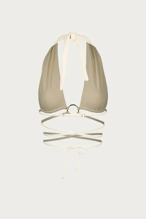 SAME Pierced Wrap Top- Under $100 | Bridal