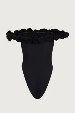 SAME Rosette Off Shoulder One Piece-Women Women