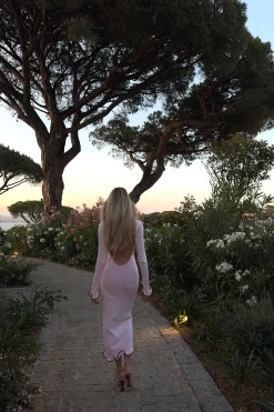 SAME Ruffle Hem Midi Dress- Dresses