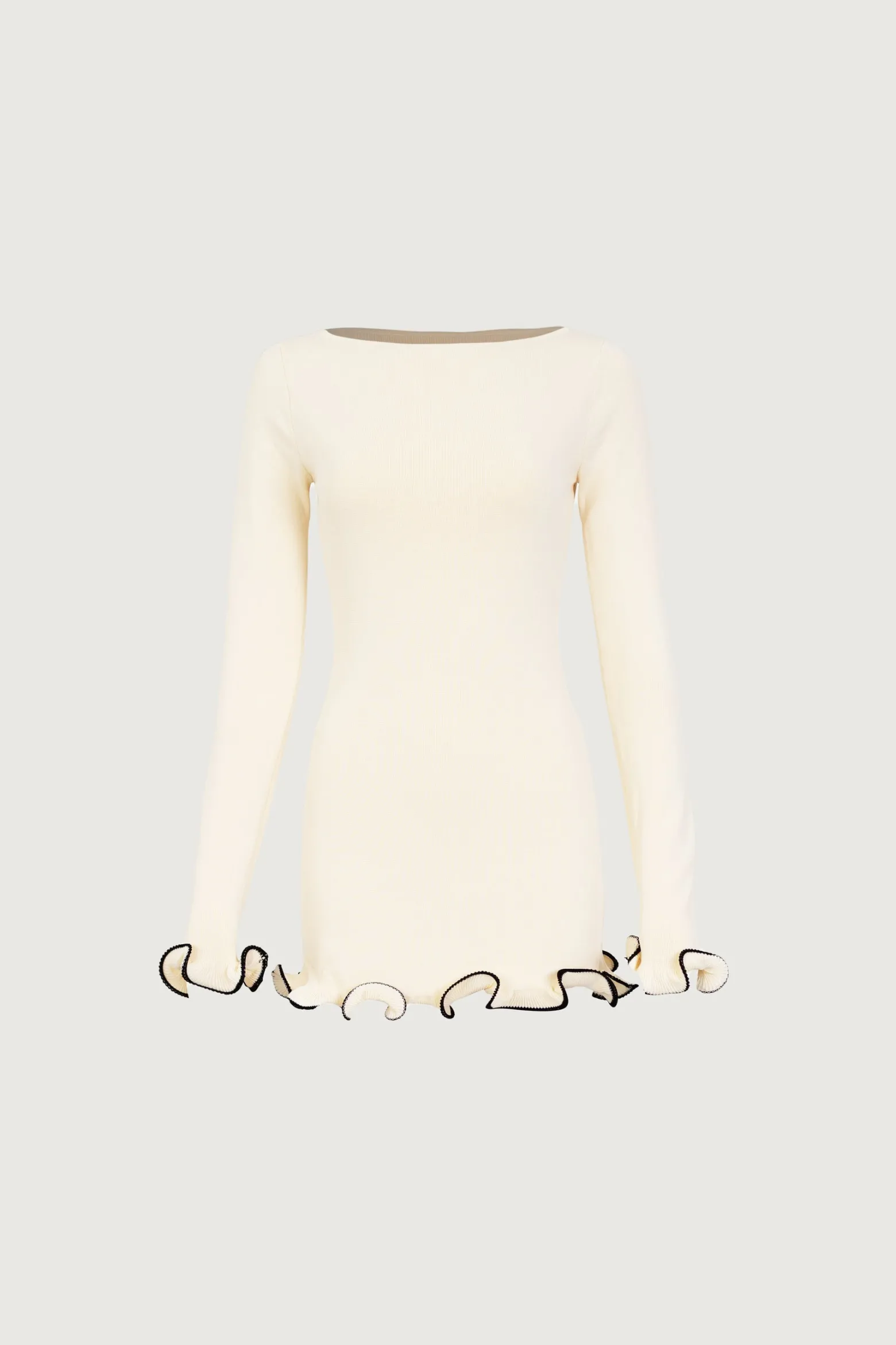 SAME Ruffle Hem Mini Dress- Dresses | Bridal