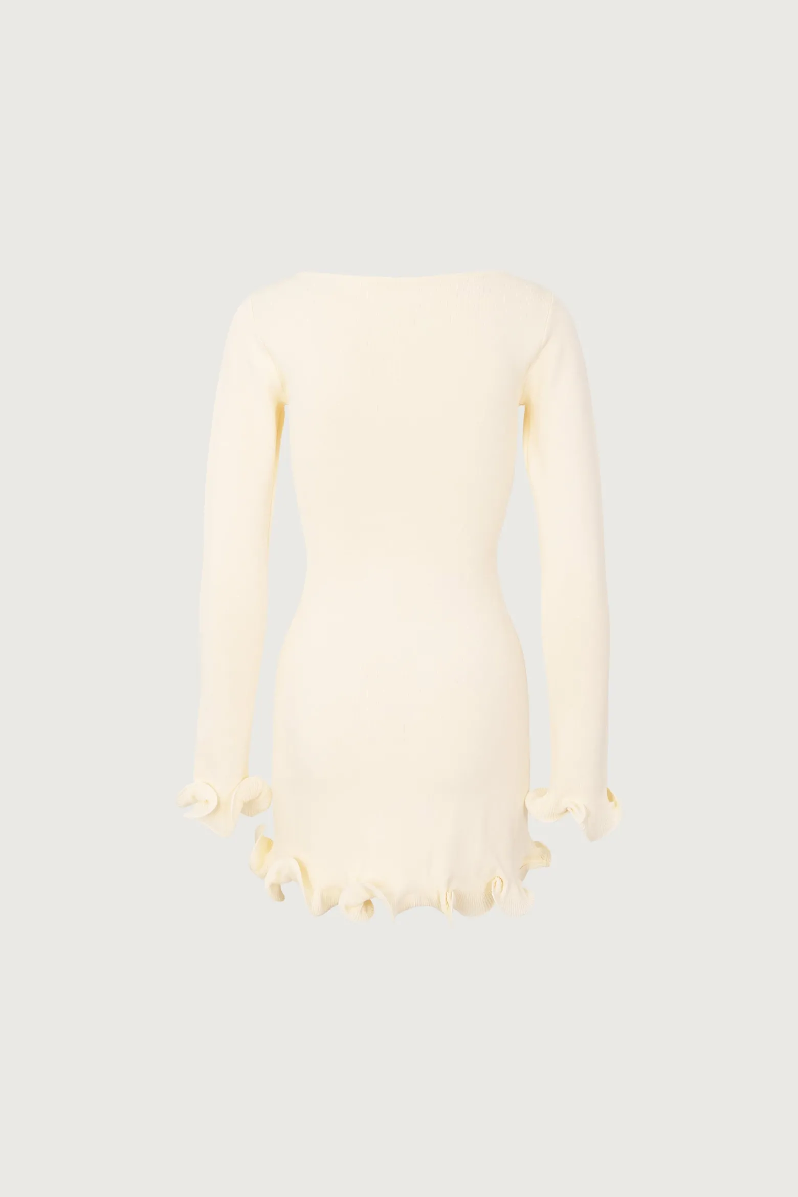 SAME Ruffle Hem Mini Dress- Dresses | Bridal