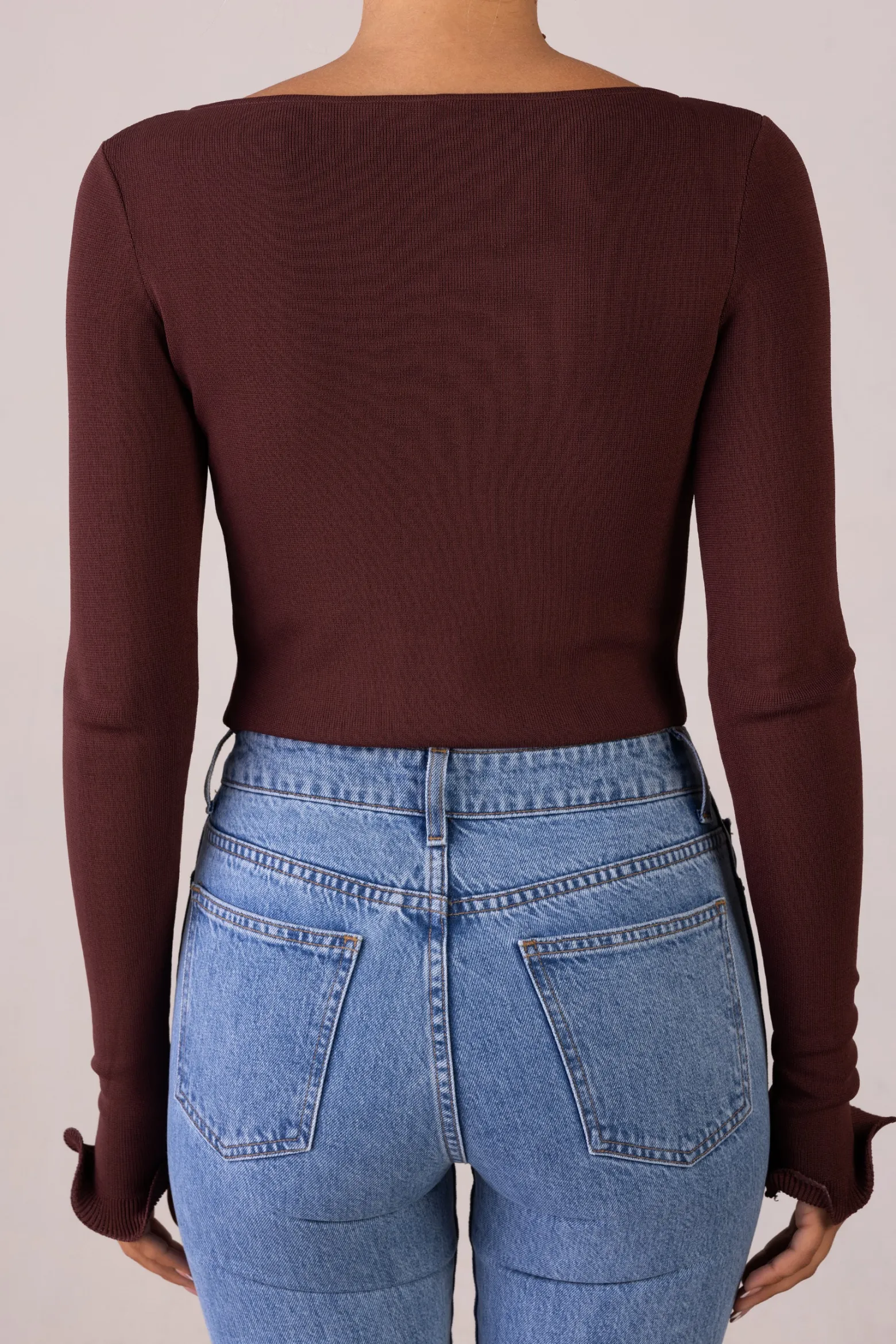 SAME Ruffle Hem Top- Tops