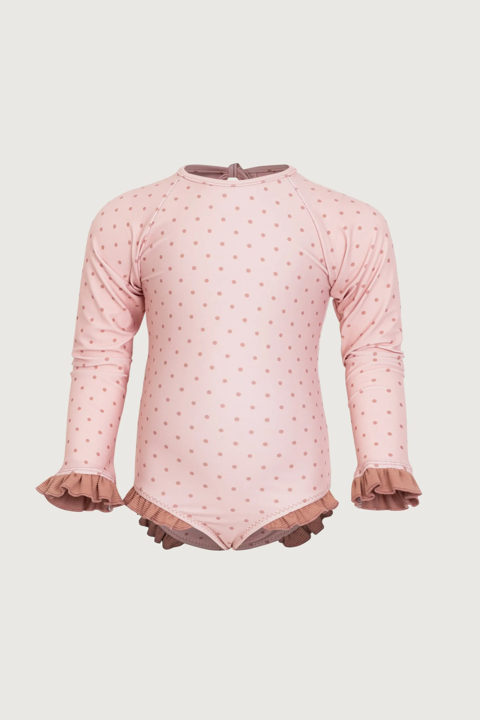 SAME ruffle rashguard one piece- Children