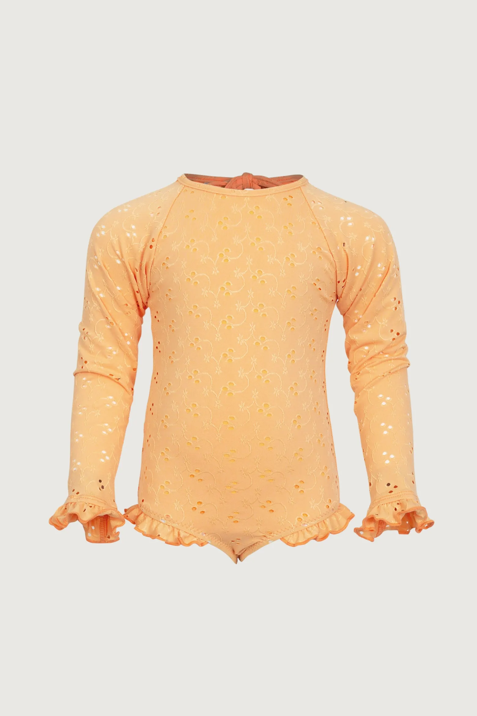 SAME ruffle rashguard one piece- Children