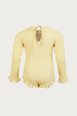 SAME ruffle rashguard one piece- Children