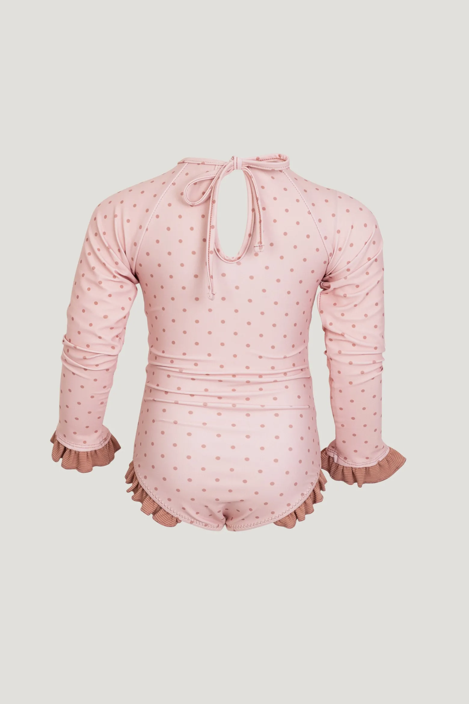 SAME ruffle rashguard one piece- Children